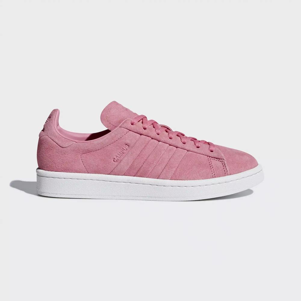 Adidas Campus Stitch and Turn Tenis Rosas Para Mujer (MX-78621)